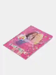 Розовый раскраска с наклейками