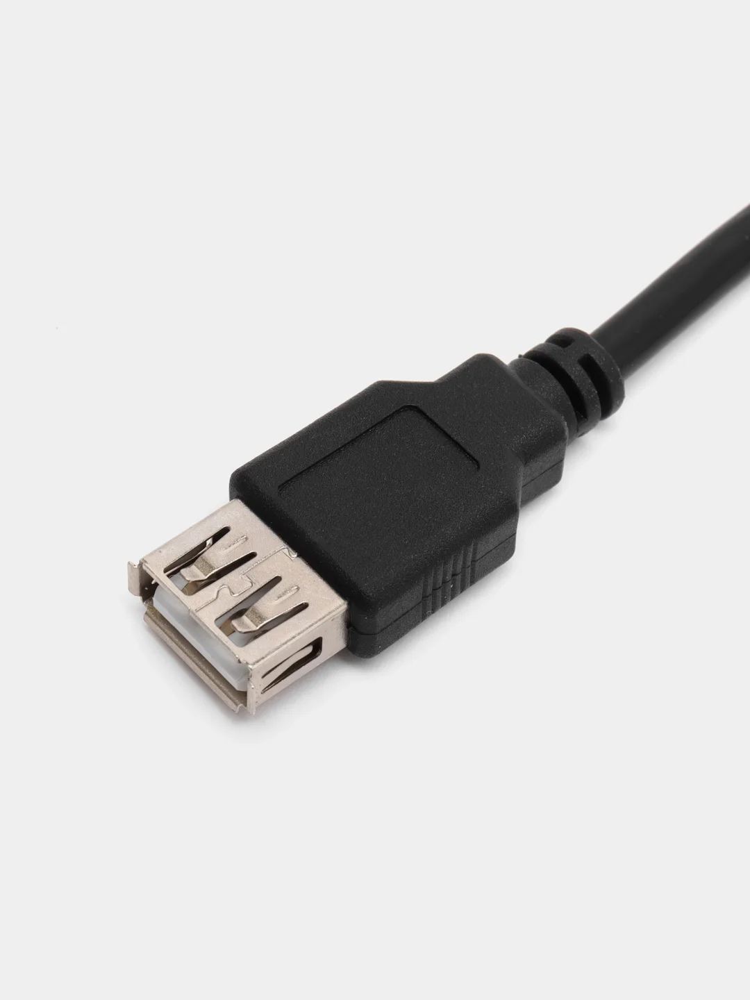 Черный usb 2.0 AM-AF кабель - удлинитель, 1.8 м