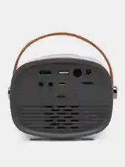 Серый портативный проектор с беспроводным подключением AAO YG 230 1080P WIFI multiscreen