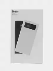 Белый внешний аккумулятор Power Bank Besiter K6X, с быстрой зарядкой, 20000 мАч