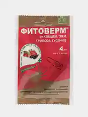 Биопрепарат ФИТОВЕРМ от насекомых-вредителей, исектицид и акарицид, эмульсия, 2 мл, 4 мл