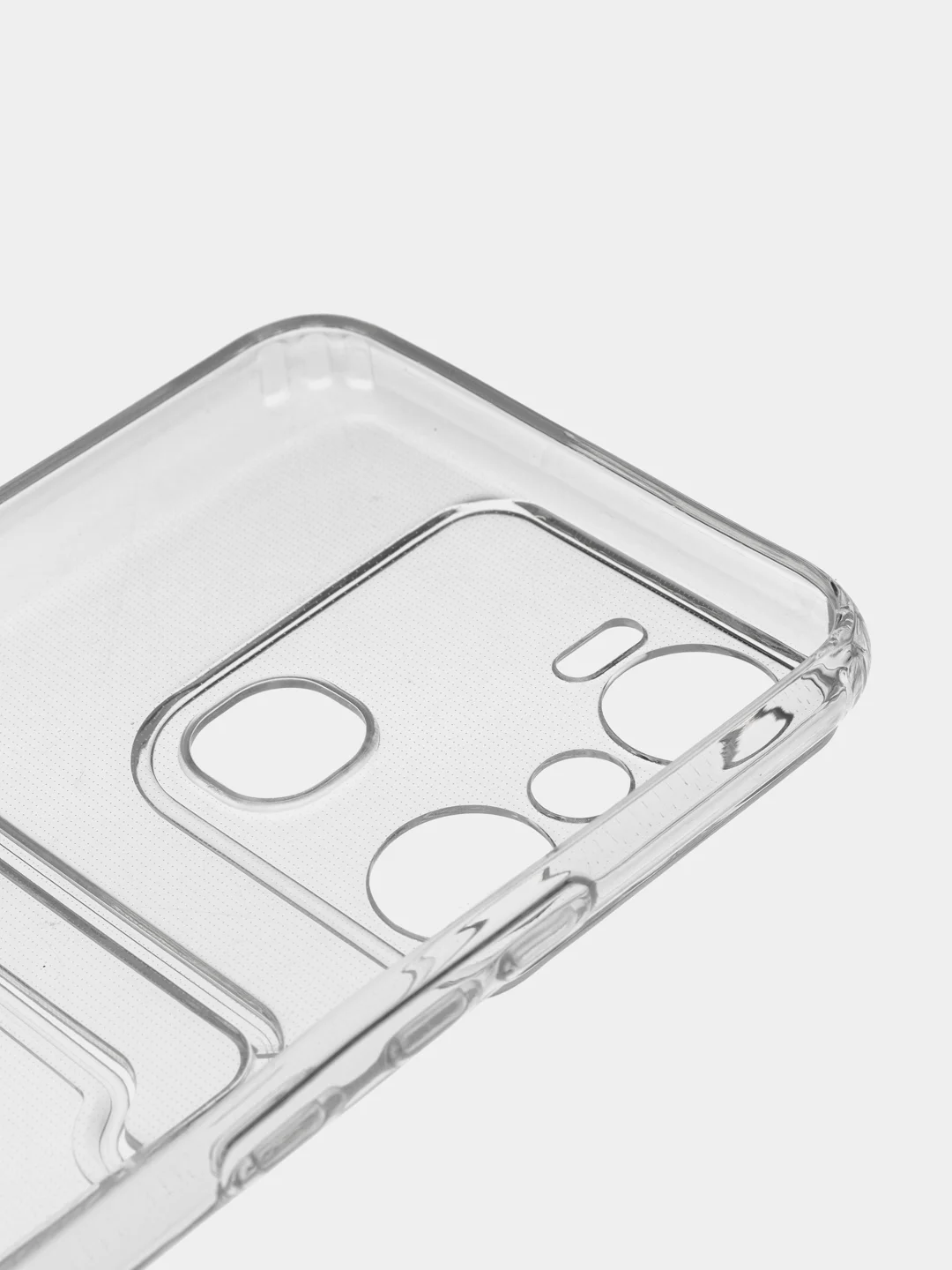 Чехол ударопрочный на INFINIX HOT 20i, Note 12, Note 12 VIP, с карманом, прозрачный