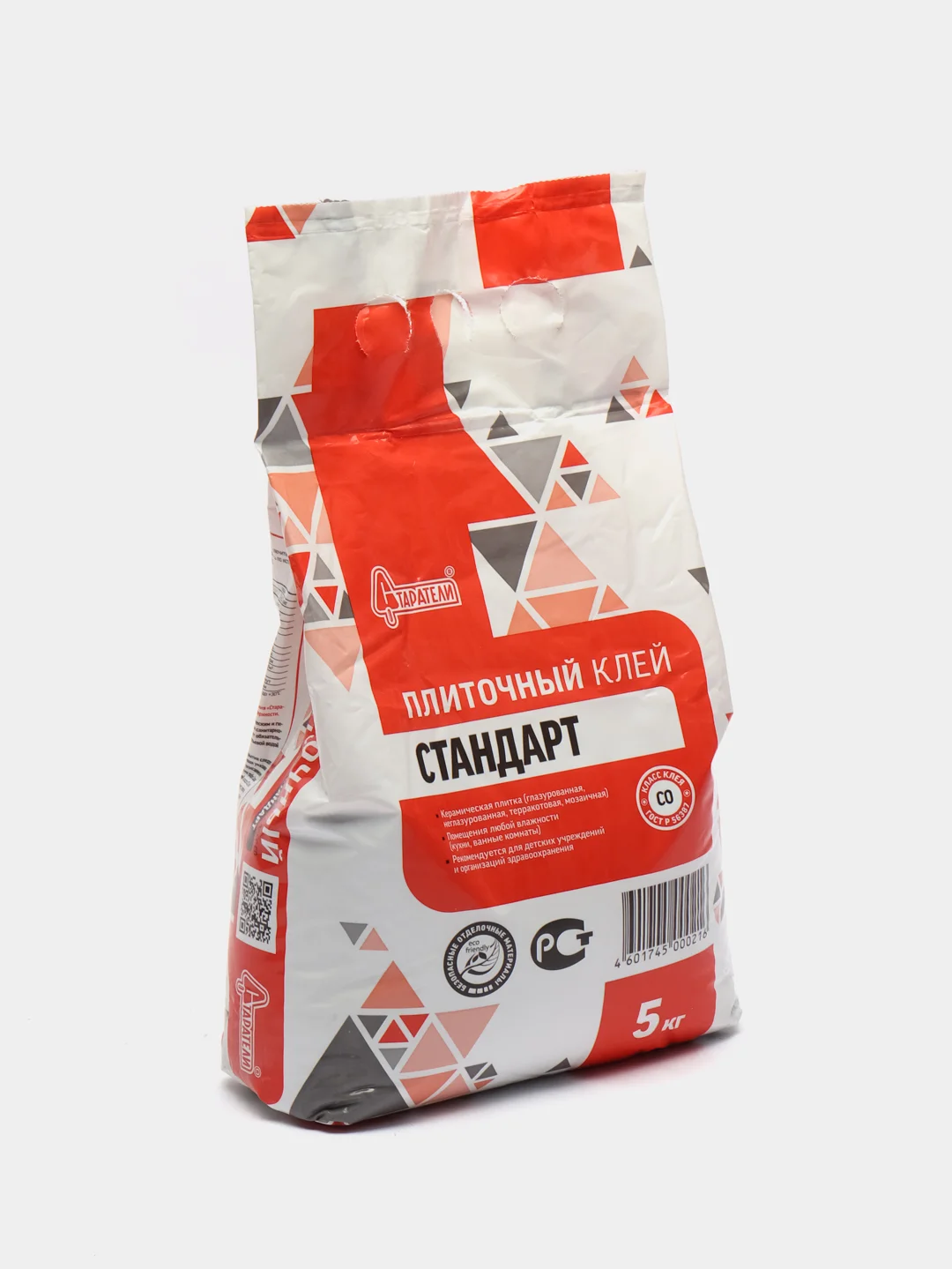 Клей плиточный "СТАНДАРТ", 5 кг