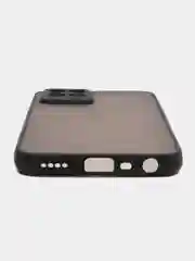Черный чехол Realme 8i / Narzo 50 4G Реалми 8ай Нарзо 50 пластиковый матовый с цветными кнопками