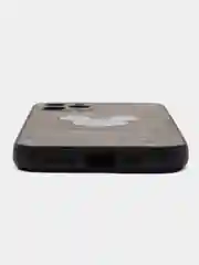Тёмно-серый чехол для iPhone 11, 12, 13 Pro Max, с зеркальной вставкой