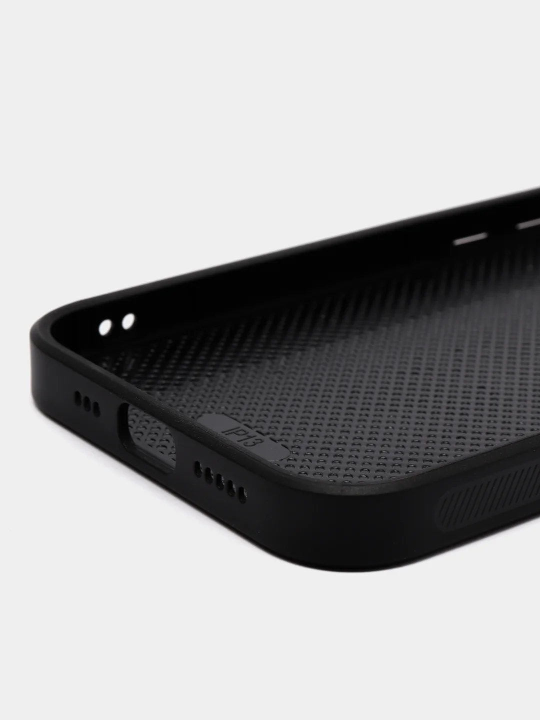 Угольный чехол для iPhone 11, 12, 13 Pro Max, с зеркальной вставкой