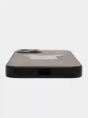 Угольный чехол для iPhone 11, 12, 13 Pro Max, с зеркальной вставкой