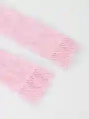 Коралловый меланж перчатки кружевные, гипюровые перчатки прозрачные, женские кружевные перчатки