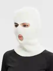Черный балаклава теплая, черная маска, маска-шлем на голову, шапка с отверстием для глаз и рта