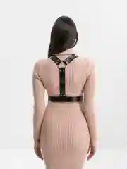 Черный портупея женская