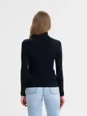 Черный водолазка базовая с высоким горлом QP Store, 40-46