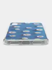 Синий яркий чехол, цветные принты-картинки iPhone 5S/SE/6/6S/7/8/Plus/X/XS/XR/11/12/Mini/Pro/Max