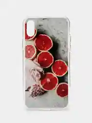 Лимонный яркий чехол, цветные принты-картинки iPhone 5S/SE/6/6S/7/8/Plus/X/XS/XR/11/12/Mini/Pro/Max