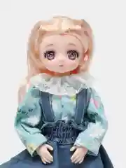 Голубой кукла большая, шарнирная