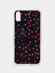 Алый яркий чехол, цветные принты-картинки iPhone 5S/SE/6/6S/7/8/Plus/X/XS/XR/11/12/Mini/Pro/Max