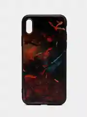 Марсала яркий чехол, цветные принты-картинки iPhone 5S/SE/6/6S/7/8/Plus/X/XS/XR/11/12/Mini/Pro/Max