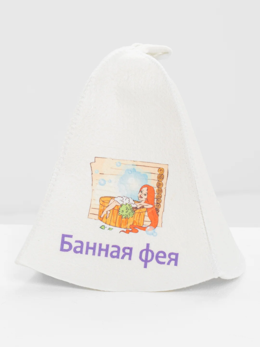 Банная шапка "Банная фея", женская