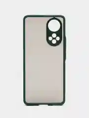 Морской чехол Huawei Honor 50, Хуавей Хонор 50 пластиковый матовый с цветными кнопками