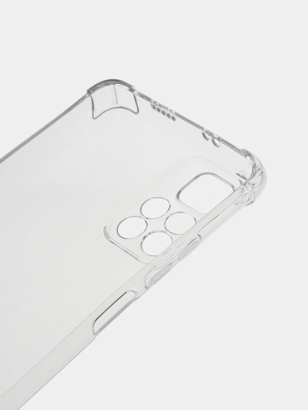 Серебряный чехол Xiaomi Poco M4 Pro 5G, Redmi Note 11 5G, Note 11S 5G, прозрачный