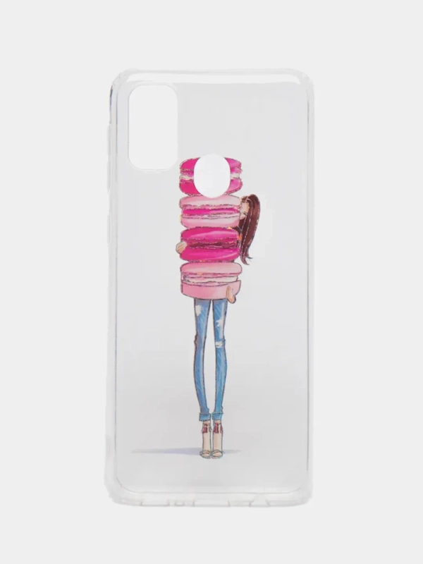 Чехол Samsung Galaxy M21 / M30s, Самсунг Галакси М21 / М30с прозрачный с рисунком
