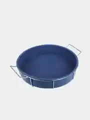 Форма для выпечки круглая на подставке силикон, 24 x 5 см