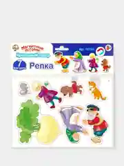 Магниты развивающие "Репка", "Игрушки", Животные" для малышей от 1 года, магниты-вкладыши