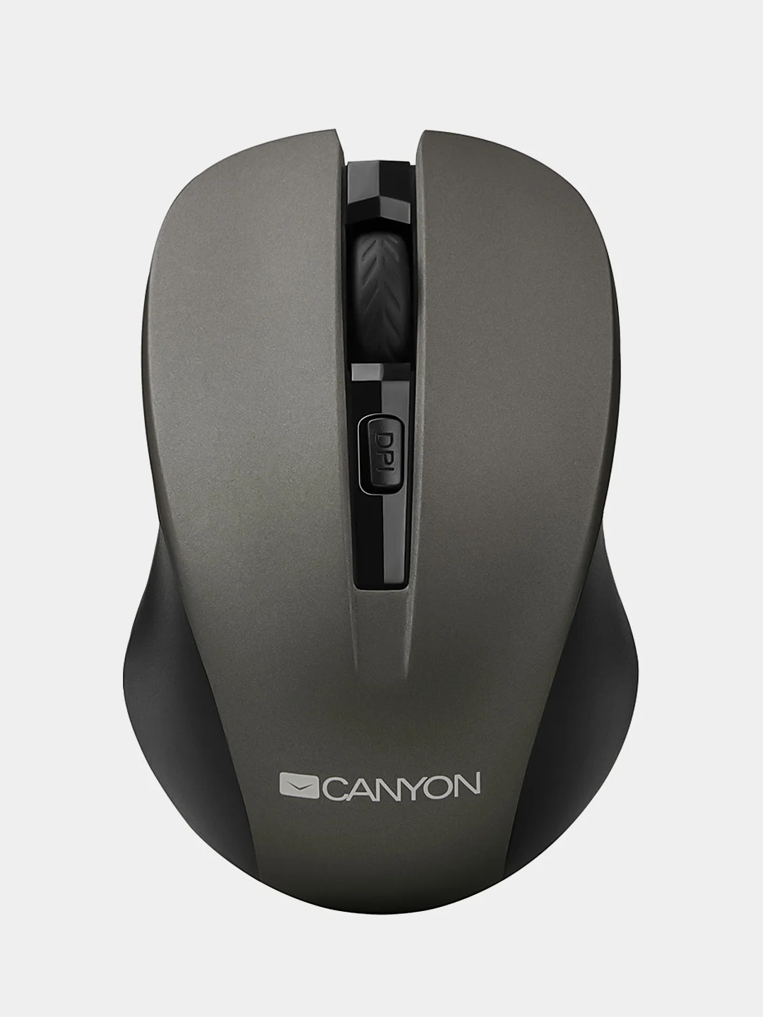 Серый беспроводная мышь Canyon MW-1, SoftTouch, 800/1000/1200 DPI