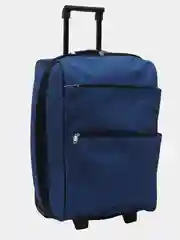 Синий чемодан текстильный Kartex