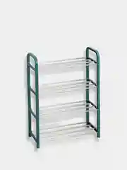 Зеленый полка обувная, цвет зелёный, 4 яруса, 42 х 19 х 60 см