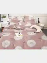 Розовый комплект постельного белья