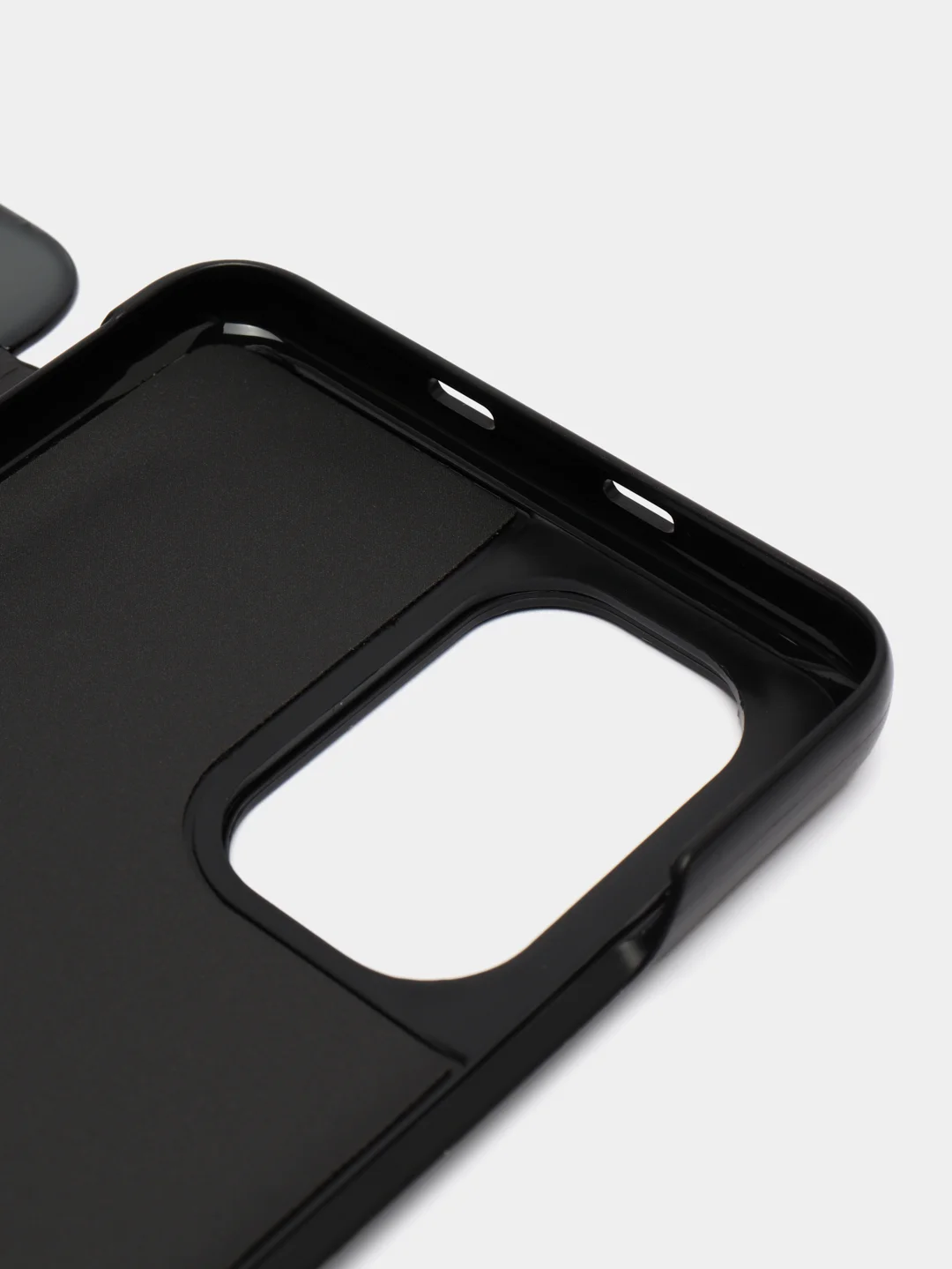 Черный чехол-книжка для Xiaomi Poco F3