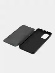 Черный чехол-книжка для Xiaomi Poco F3