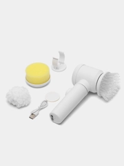 Электрическая щетка для уборки кухни и ванной комнаты, 5 в 1, USB