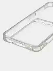 Прозрачный чехол прозрачный на Realme С31 C35 силиконовый с карманом для карт Реалми