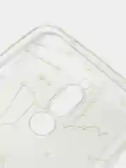Прозрачный силиконовый чехол на Xiaomi Redmi 8 / Сяоми Редми 8 прозрачный, с рисунком, защита камеры
