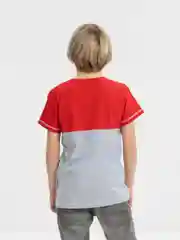 Красный футболка для мальчика, подростковая. Bonito kids