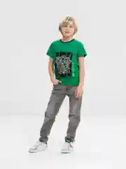 Зеленый футболка для мальчика, подростковая. Bonito kids