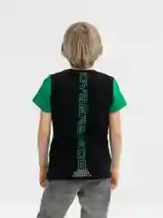 Зеленый футболка для мальчика, подростковая. Bonito kids