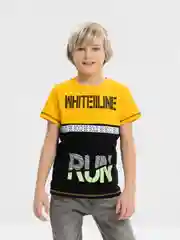 Желтый футболка для мальчика, подростковая. Bonito kids