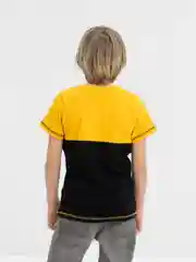 Желтый футболка для мальчика, подростковая. Bonito kids