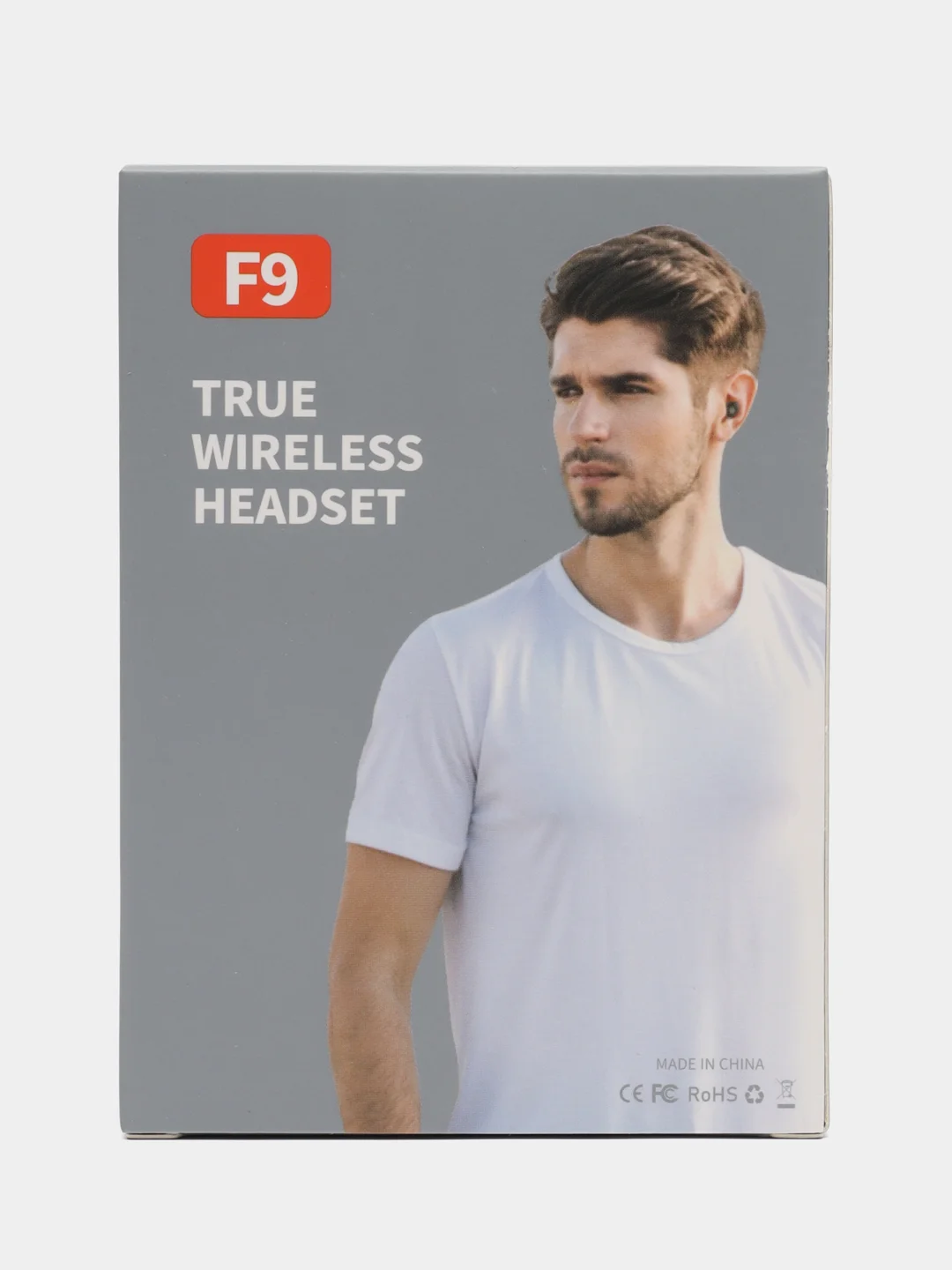 Черный беспроводные Наушники F9 TWS Bluetooth 5.0, черный