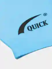 Лазурный шапочка для плавания QUICK, силиконовая