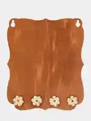 Бежевый ключница настенная