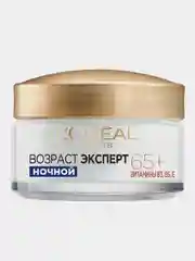 Крем для лица ночной L'Oreal Paris Возраст Эксперт 65+, против морщин, питательный, 50 мл