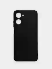 Чехол для Realme 10 (Реалми 10), силиконовый, цветной, с подкладом