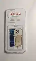Прозрачный чехол VIVO Y02 с карманом для карты и защитой камеры