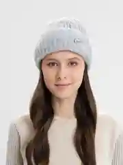 Серый шапка женская "Ива"