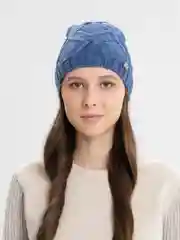 Индиго шапка женская без подклада Амсония