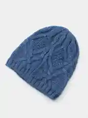Индиго шапка женская без подклада Амсония