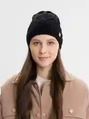 Черный шапка женская без подклада Амсония
